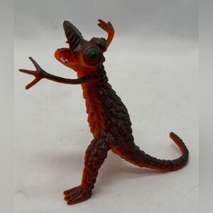 UGLY WUGGLIES WUGGLY MONSTER Creature VINTAGE Jiggler Figure Chinasaur Dinosaur
